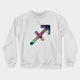 Cosmic Sagittarius Galaxy Crewneck Sweatshirt